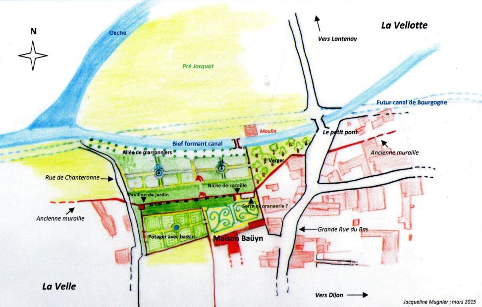 Histoire des jardins de Fleurey-sur-Ouche aux XVIIe et XVIIIe si&egrave;cles