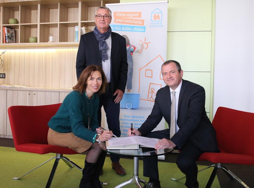 Le Crédit Agricole de Champagne-Bourgogne et l'association Habitat et Humanisme favorisent l'accès au logement aux personnes en situation de précarité