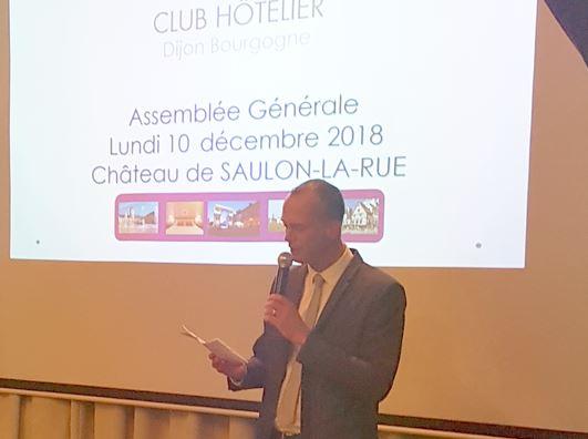 Le Club Hotelier Dijon Bourgogne a tenu son assemblée générale