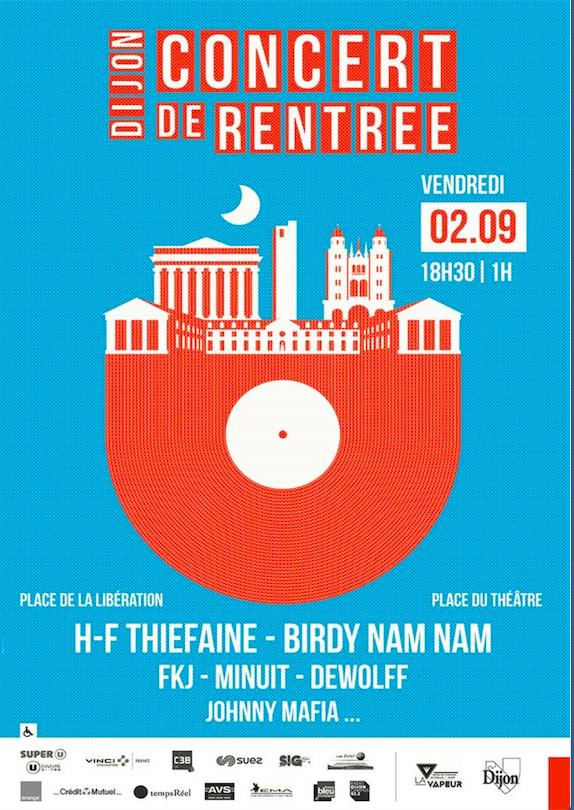 Concert de rentr&eacute;e &agrave; Dijon