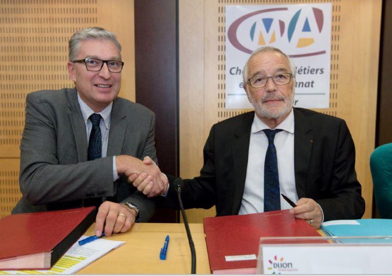 Dijon métropole et la Chambre des métiers s'engagent pour valoriser l'artisanat