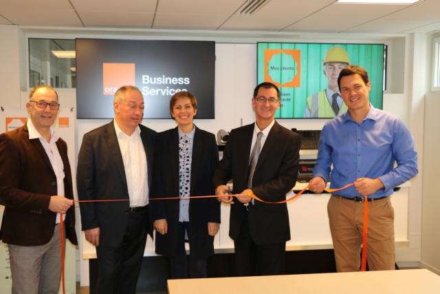 Orange inaugure à Dijon un espace dédié aux entreprises, collectivités et établissements de santé