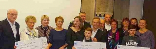 Rêves d'enfants malades, 65 882 euros distribués aux associations caritatives.