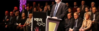 Voeux 2020, François Rebsamen souhaite que Dijon soit forte dans son économie et harmonieuse dans sa cohésion sociale