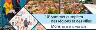 Sommet européen des régions et des villes Mons | Belgique 18-19 mars 2024