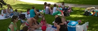 Un pique nique "trop mignon" parc de la Bouzaise à Beaune