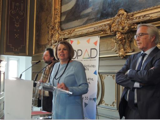 Lydie Pfander-Meny, pr&eacute;sidente de l'OPAD