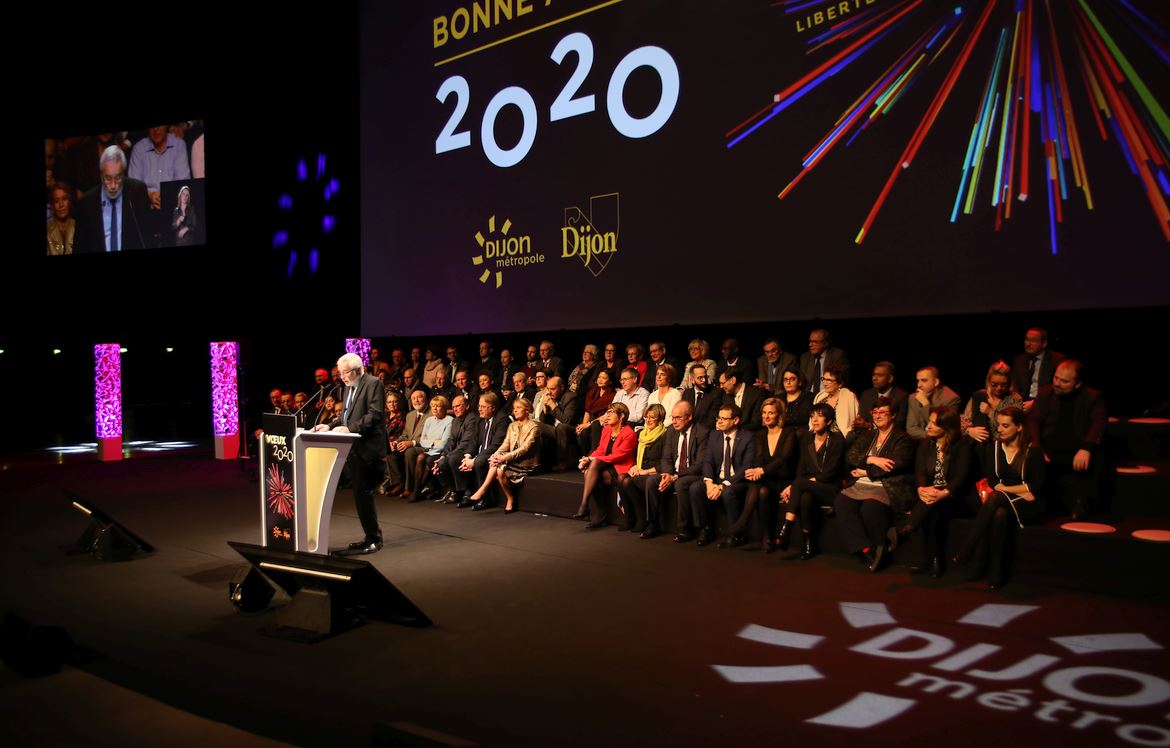 Voeux 2020, Fran&ccedil;ois Rebsamen souhaite que Dijon soit forte dans son &eacute;conomie et harmonieuse dans sa coh&eacute;sion sociale