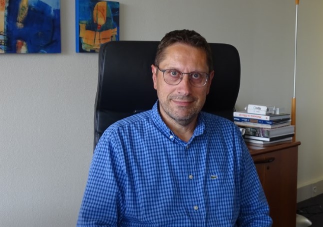 Christophe B&eacute;rion, directeur g&eacute;n&eacute;ral Orvitis