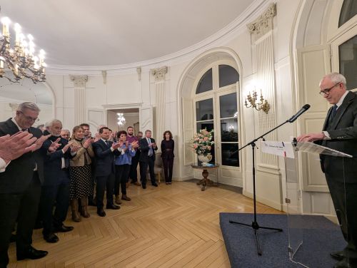 Les représentants des institutions locales et nationales présents pour les voeux du préfet ©Nadège Hubert Les représentants des institutions locales et nationales présents pour les voeux du préfet ©Nadège Hubert