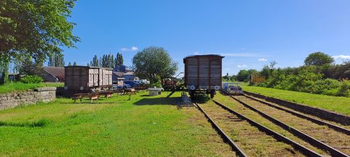 Une autre utilisation des rails avec le V&eacute;lorail de la Vingeanne &copy;Nad&egrave;ge Hubert