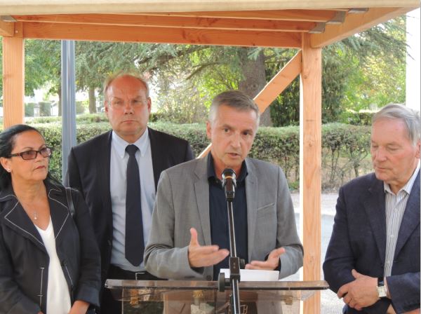 Orvitis inaugure 15 logements &agrave; Chen&ocirc;ve Fran&ccedil;ois-Xavier Dugourd